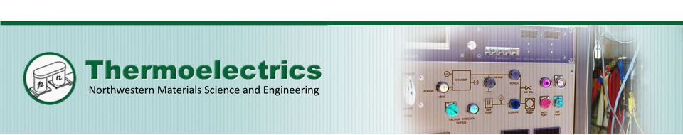 Thermoelectrics - northwestern Materials Science